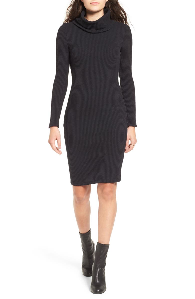 Turtleneck Body-Con Sweater Dress | Nordstrom