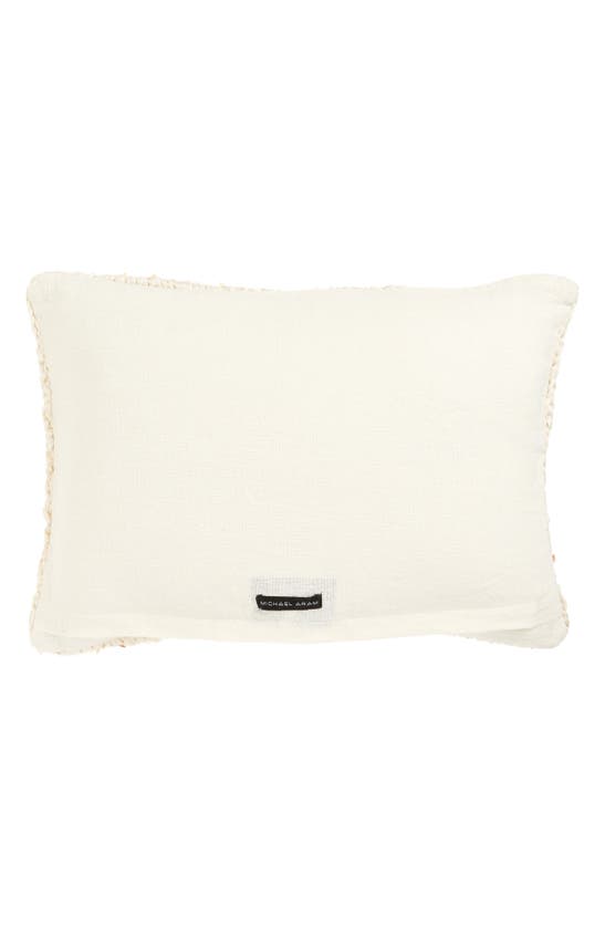 Shop Michael Aram Braided Throw Pillow In Linen