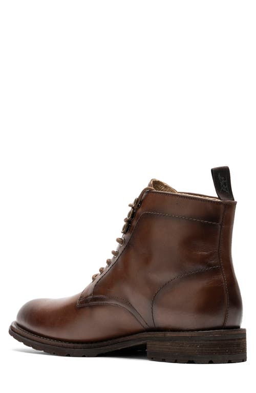 Shop Rodd & Gunn Franz Lace-up Military Boot In Amaretto