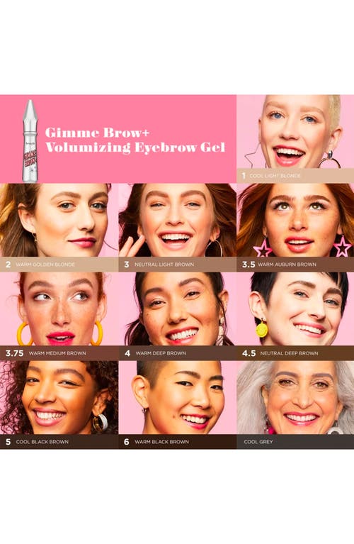 Benefit Cosmetics Gimme Brow+ Volumizing Eyebrow Gel In 03 Medium/light Brown