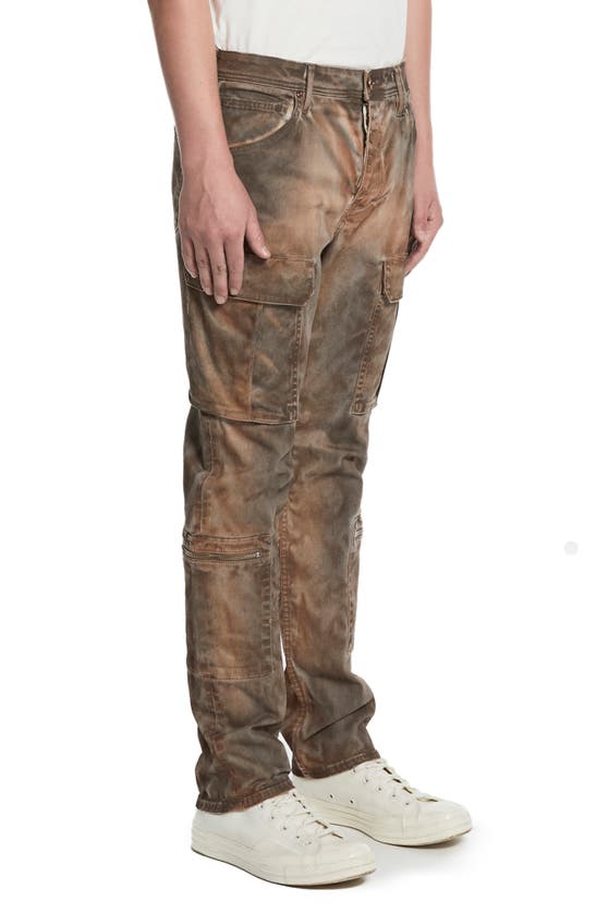 Shop Vayder Tapered Stretch Twill Cargo Pants In Wallace