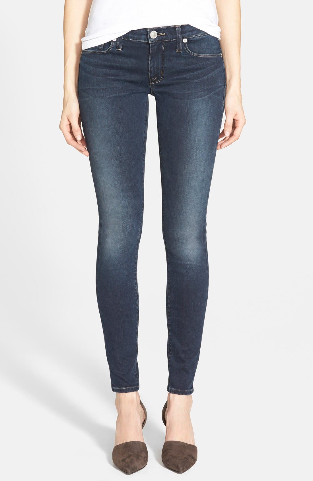 hudson jeans krista super skinny ankle jeans