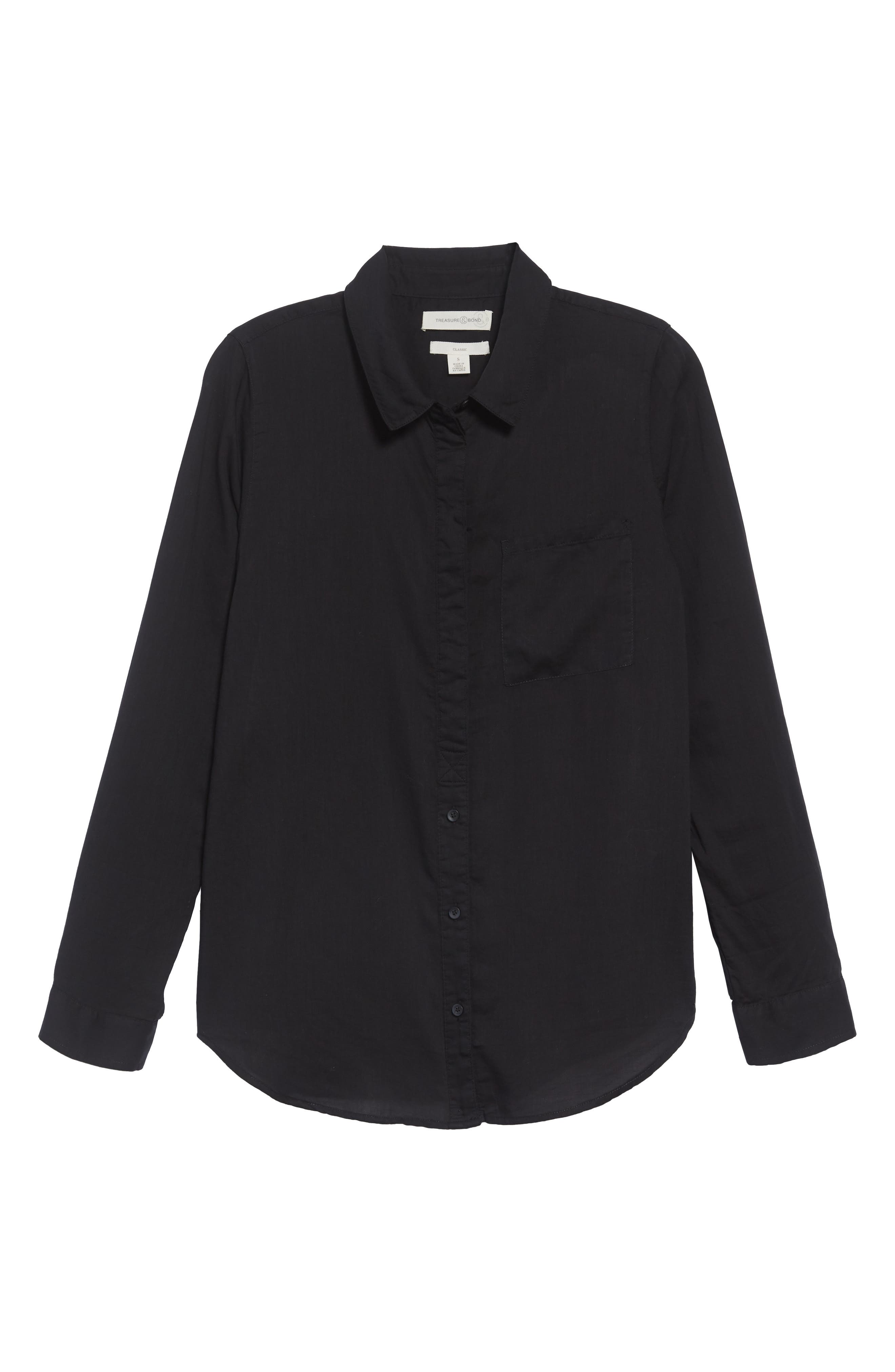 Treasure \u0026 Bond Drapey Classic Shirt 