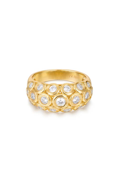 The Sienna Cubic Zirconia Ring in Gold