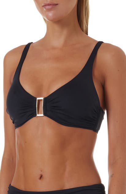 Melissa Odabash Bel Air Underwire Bikini Top In Black