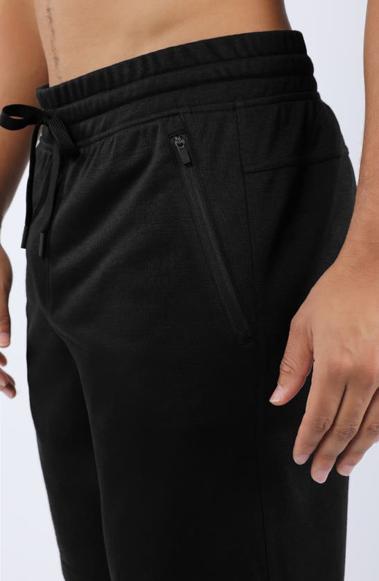 Shop 90 Degree By Reflex Zip Pocket Shorts In Black