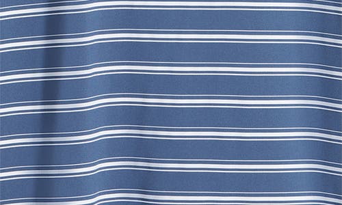 Shop Swannies Barry Stripe Golf Polo In Navy