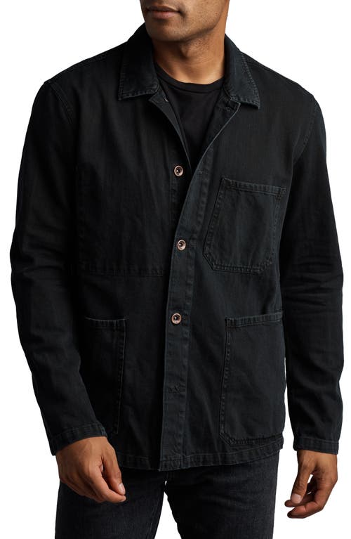 Rowan The Duncan Denim Jacket in Black at Nordstrom, Size Large