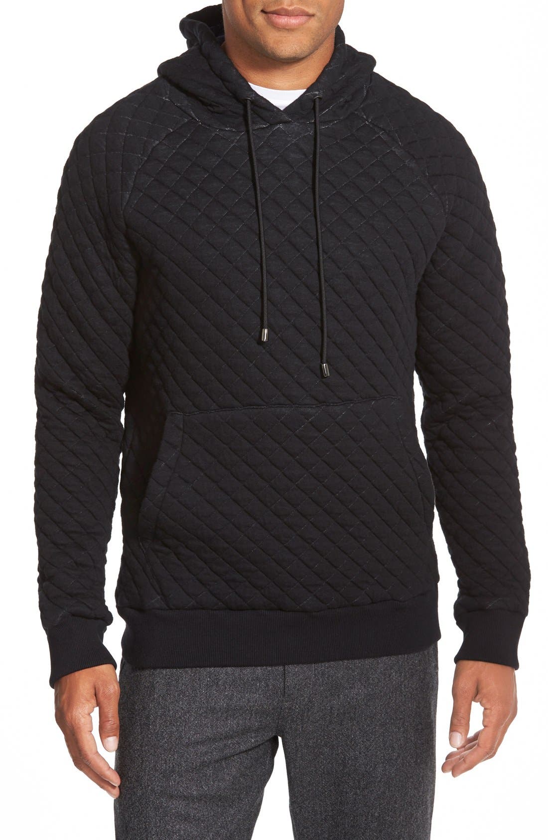 Bespoken Slim Fit Quilted Hoodie Nordstrom