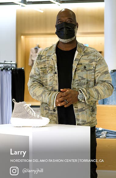 converse shearling platform