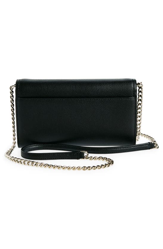 Shop Kate Spade Cameron Wallet On A Chain In Black
