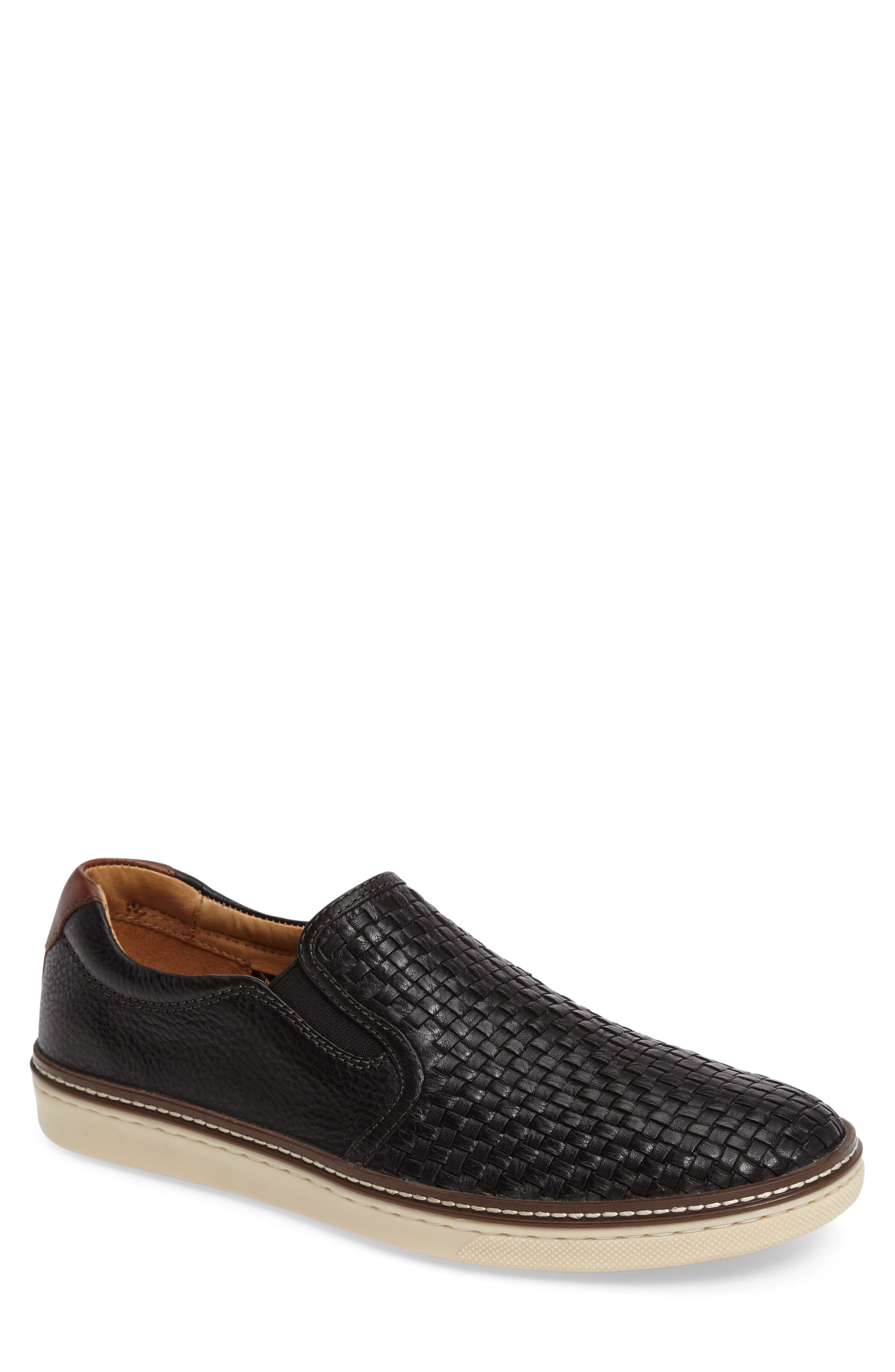 johnston & murphy slip on shoes