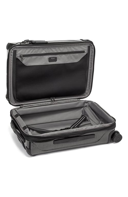 Shop Tumi International Expandable 4 Wheeled Carry-on Bag In Black/graphite