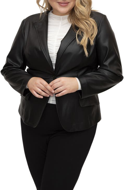 Tak for din hjælp kandidatgrad blur Women's Blazer Plus-Size Coats & Jackets | Nordstrom