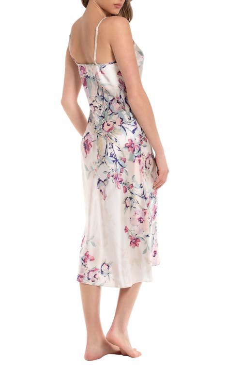 Shop In Bloom By Jonquil Satin Slip Nightgown In Champ
