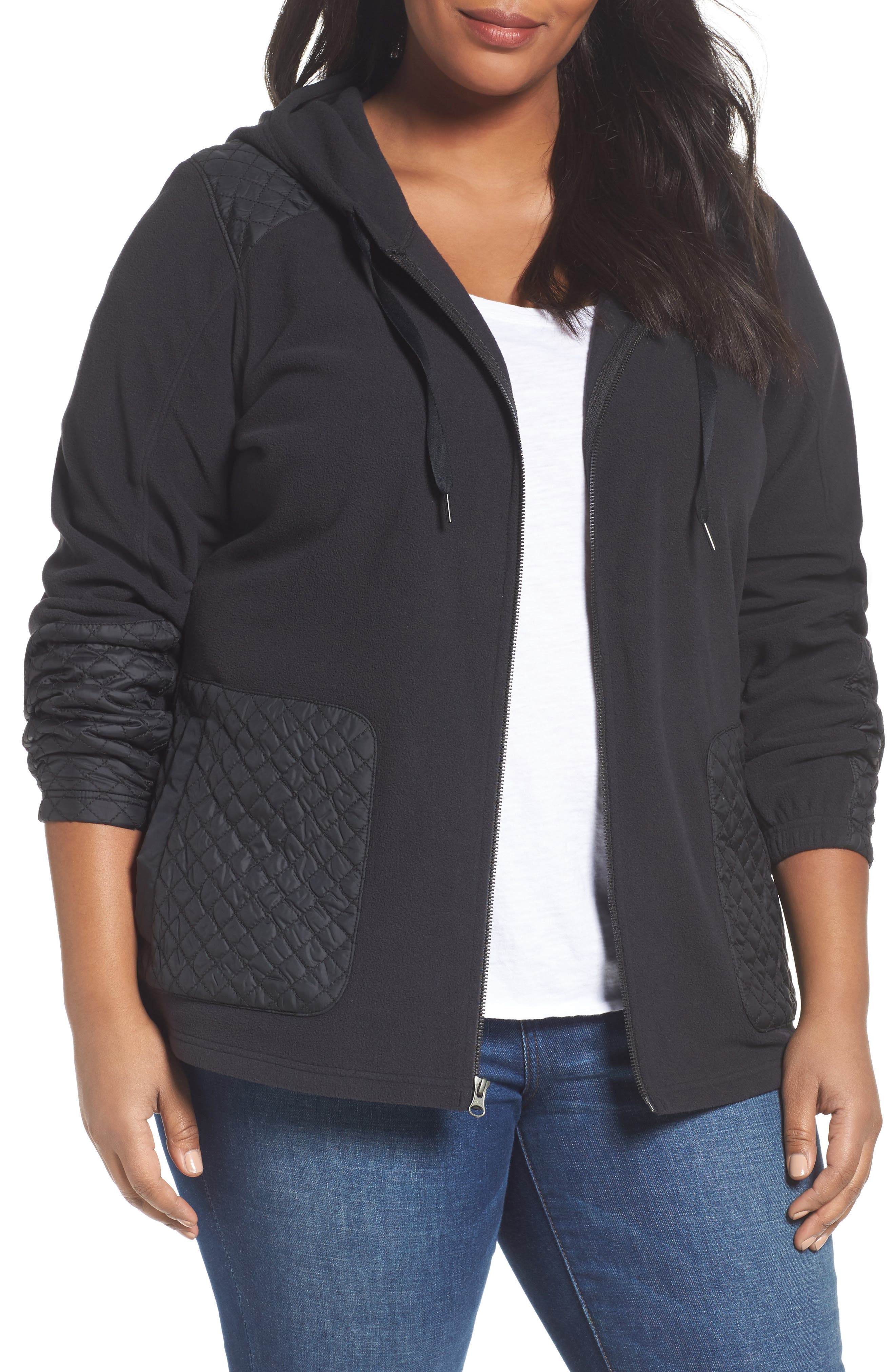 Columbia Warm Up Hooded Fleece Jacket (Plus Size) Nordstrom