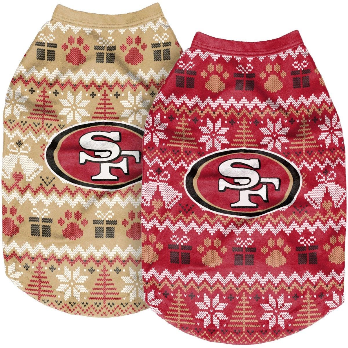 49ers dog sweater