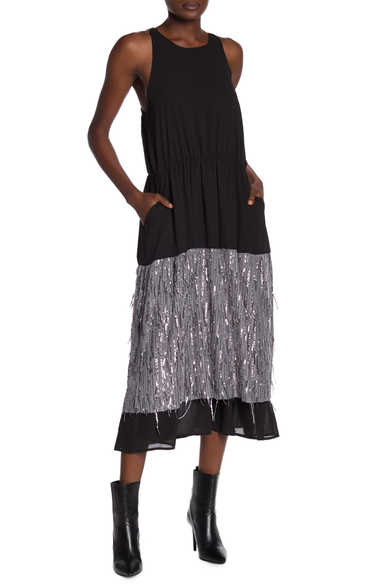 TOV Sequin Bottom Maxi Dress Nordstrom Rack