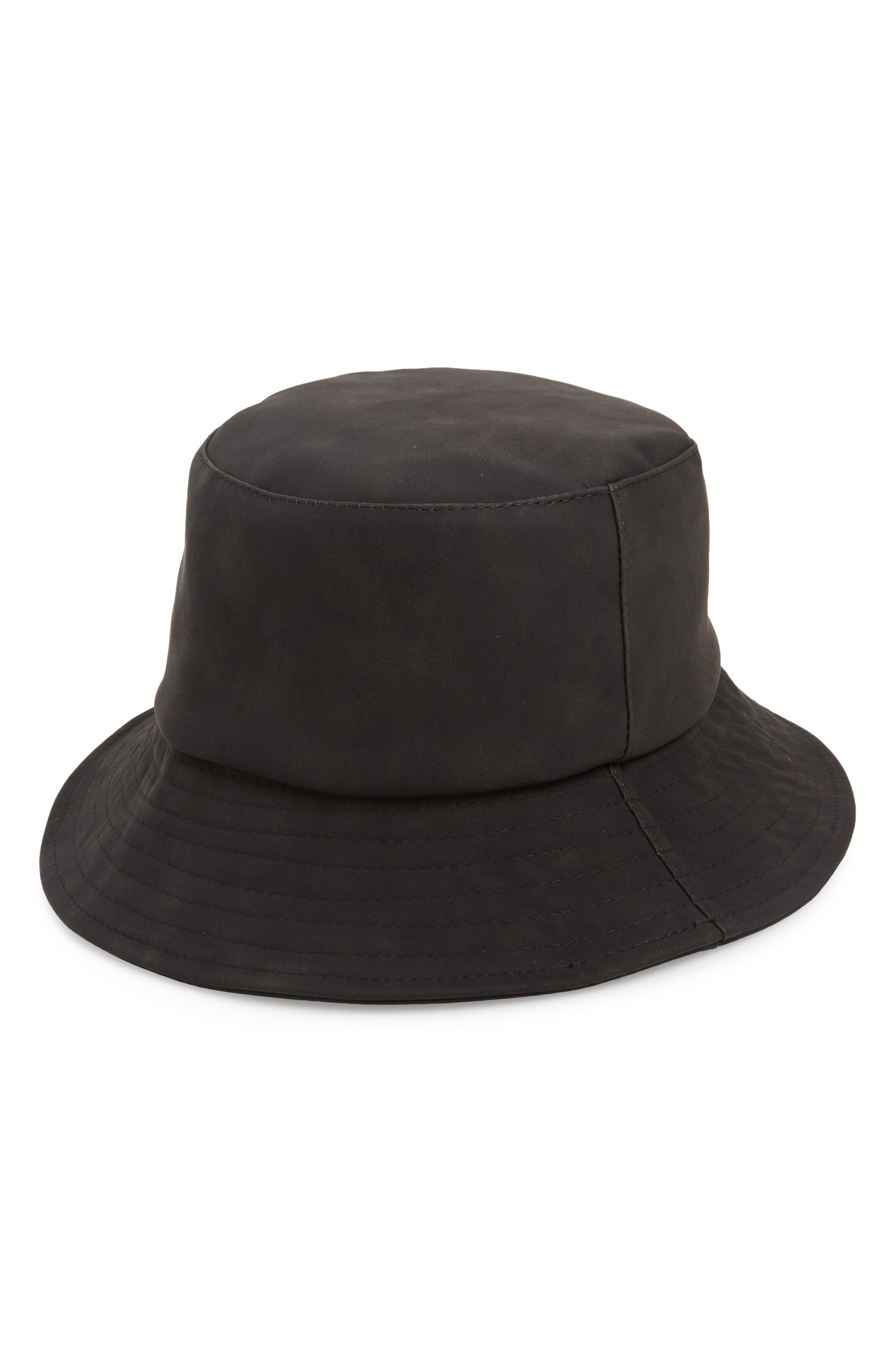 BP. Faux Leather Bucket Hat Nordstrom