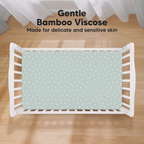Keababies Isla Fitted Crib Sheets In Prairie