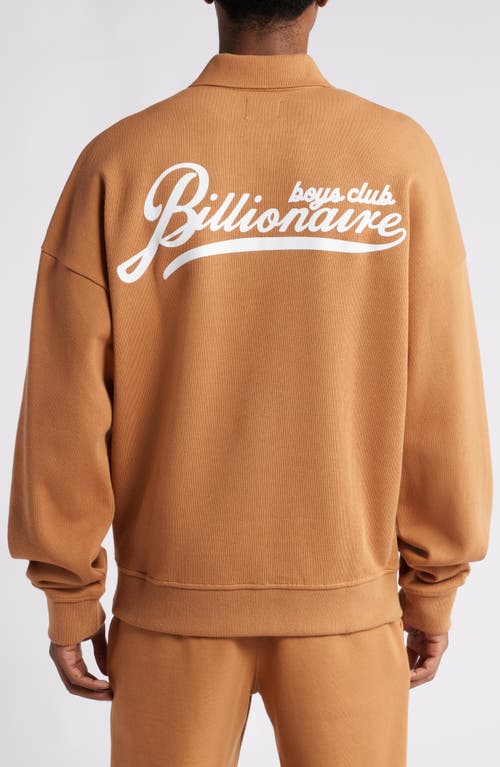 BILLIONAIRE BOYS CLUB BILLIONAIRE BOYS CLUB PARADOX COTTON GRAPHIC POLO SWEATSHIRT 