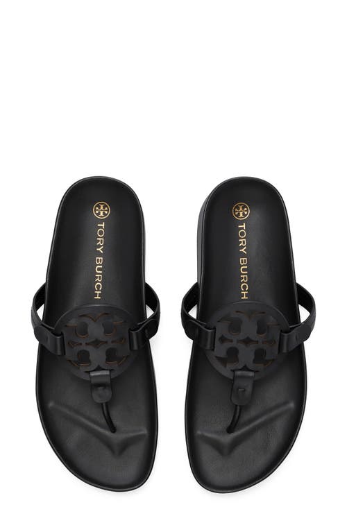 Tory Burch Miller Cloud Sandal In Black