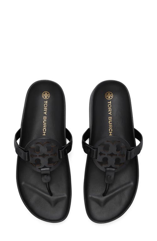 Tory Burch Miller Soft Sandal In Perfect Black/perfect Black
