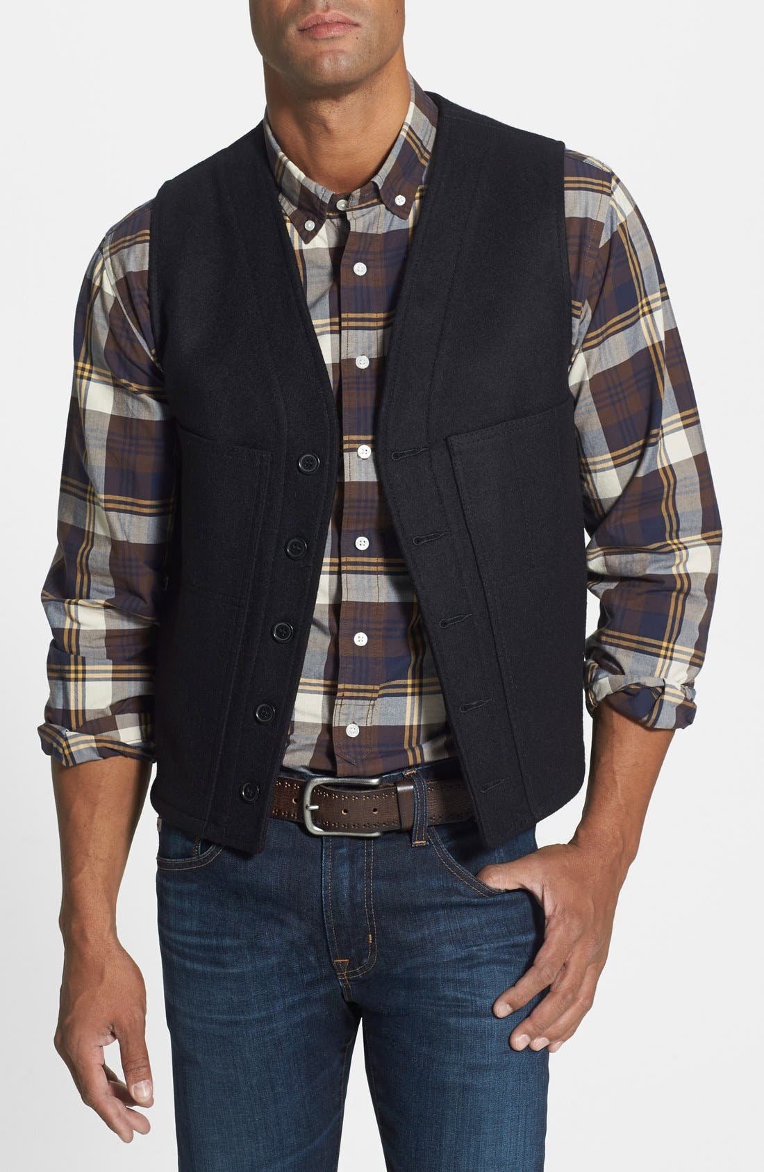 filson wool vest