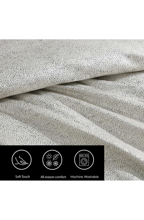 Vera Wang Speckled Stain Weave Comforter Set In Taupe