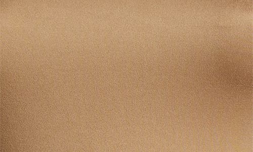 24seven Comfort Apparel Fit & Flare Long Sleeve Jersey Midi Dress In Wheat
