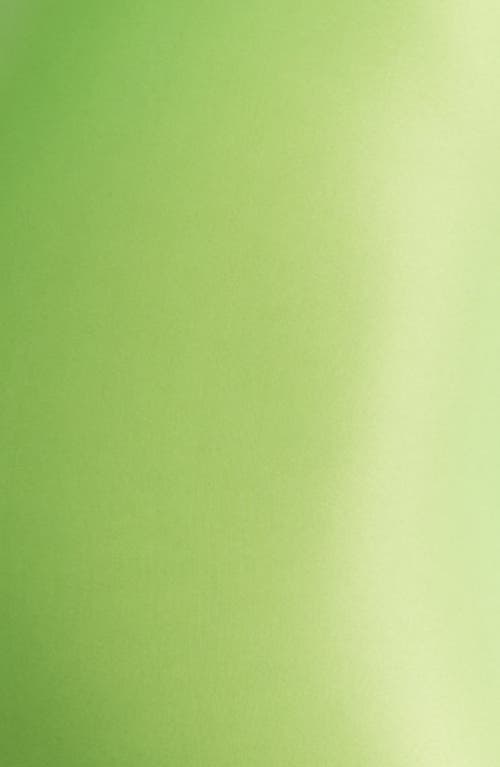 High Heel Jungle Mercury Shiny Opaque High Waist Tights In Lime