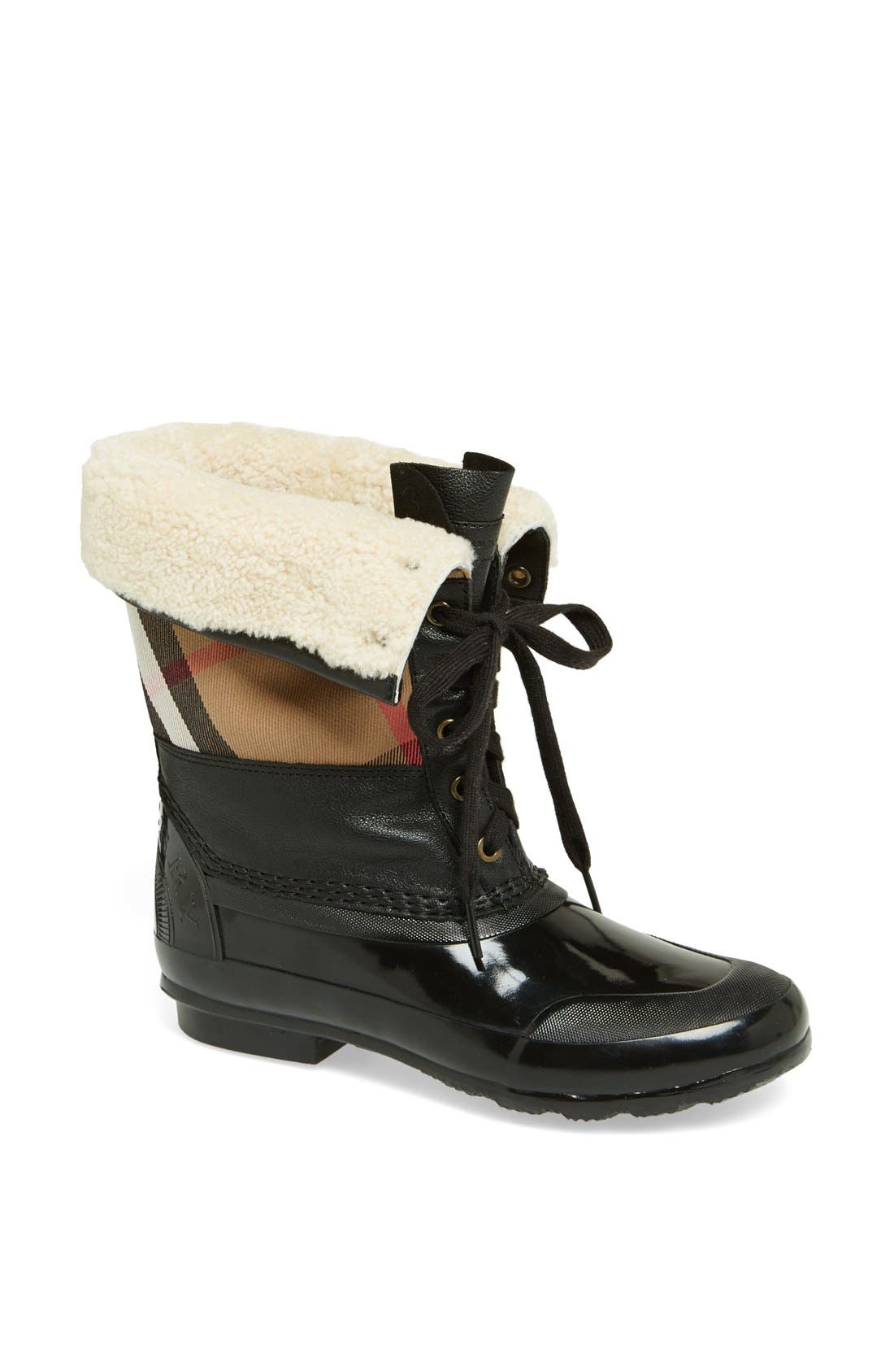 burberry snow boots women