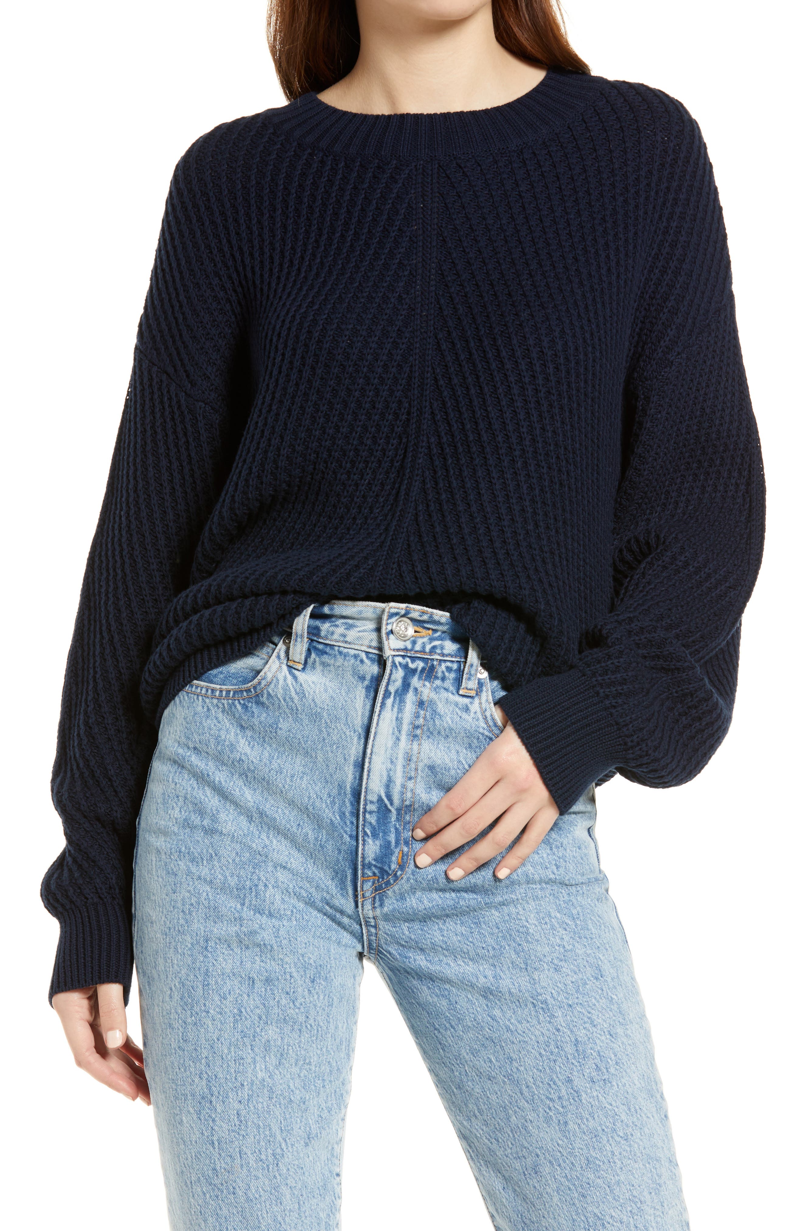 navy blue sweater women
