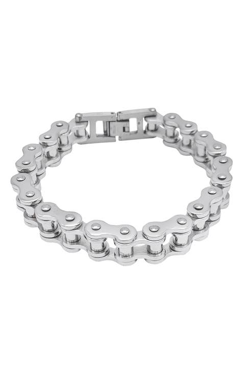 Water Resistant Bicycle Chain Bracelet
