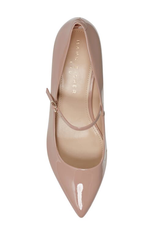 Shop Marc Fisher Ltd Luccie Pointed Toe Pump In Natural