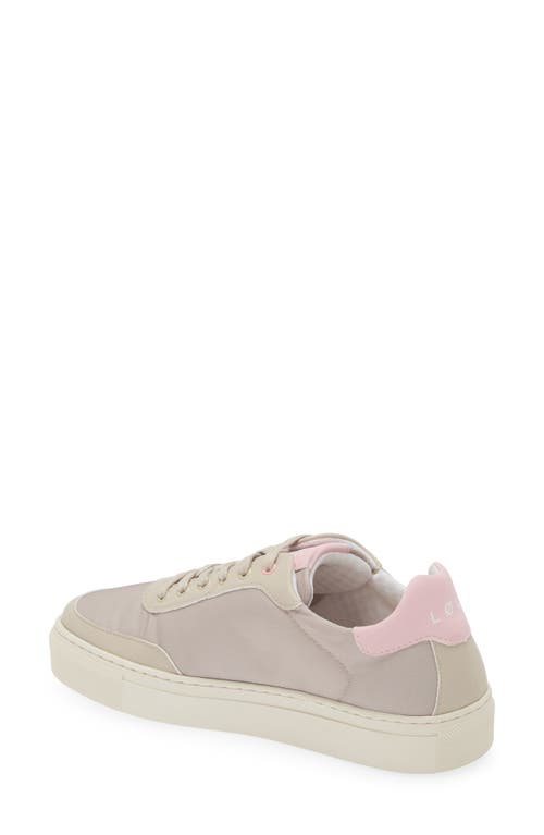 Shop Loci Balance Water Resistant Sneaker In Khaki/pink/white