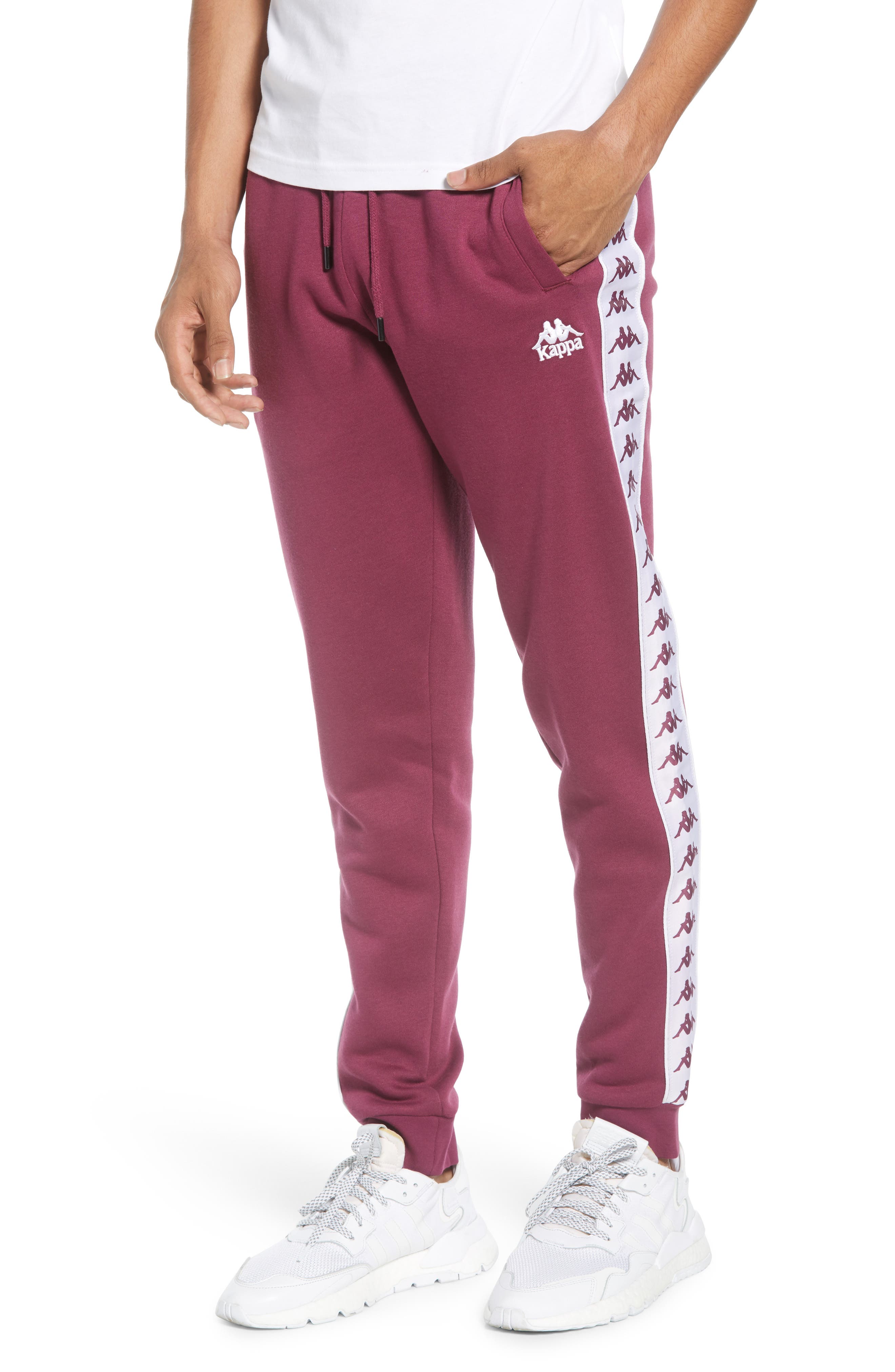 Men's Kappa Active 222 Banda Alanz Slim Sweatpants Men's Kappa Active 222 Banda Alanz Slim Sweatpants
