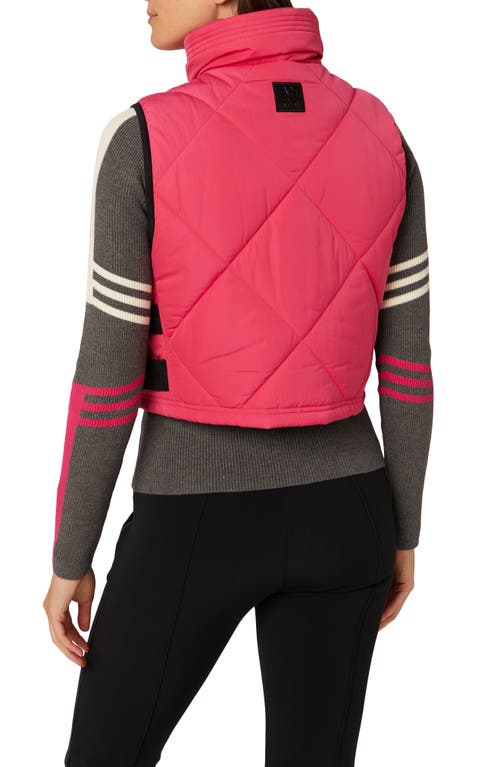 Shop Alp N Rock La Vitesse Ii Crop Water Repellent Insulated Vest In Pink