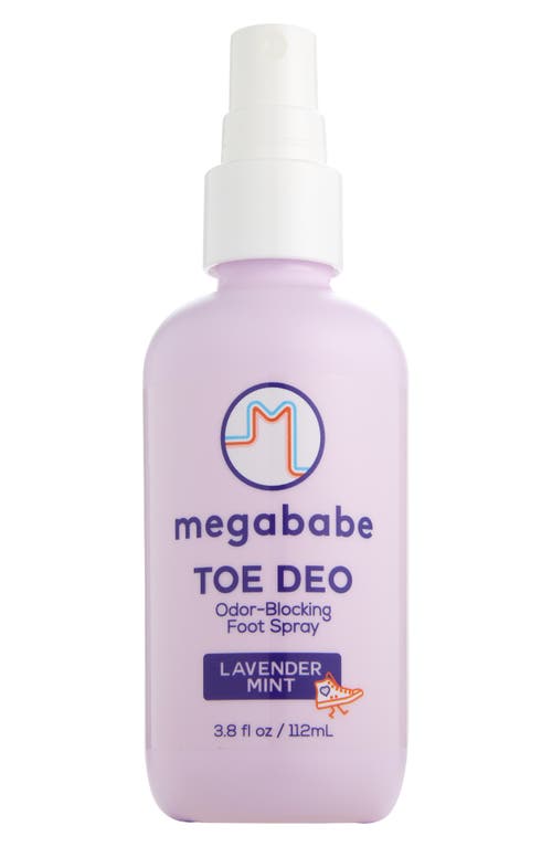 Megababe Toe Deo Odor Blocking Foot Spray in Purple