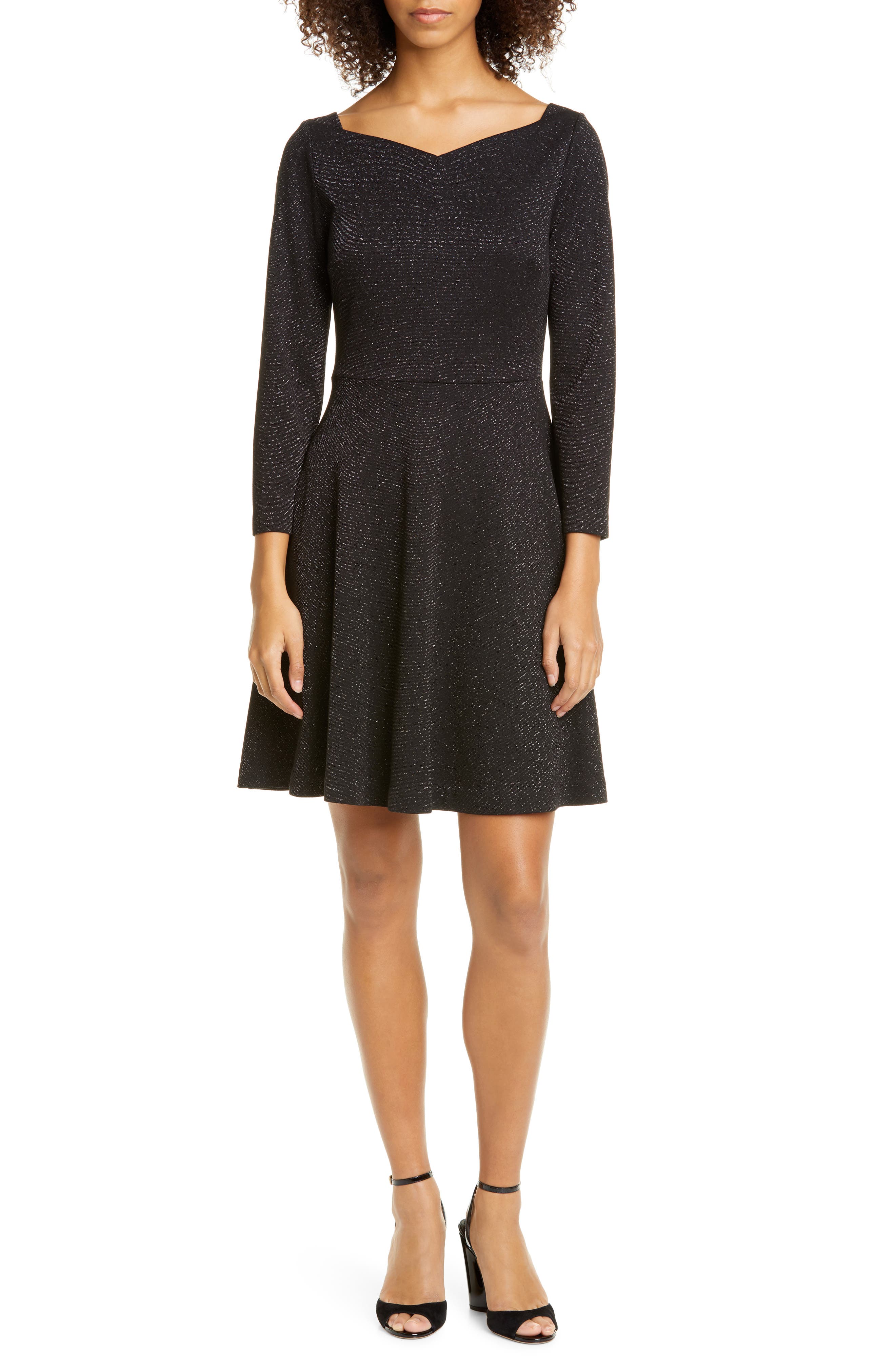 kate spade sparkle ponte dress