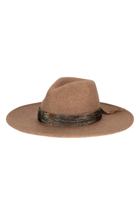 Men Wool Felt Fedora Hat Women Big Wide Brim Hats Unisex Elegant Socialite  Caps