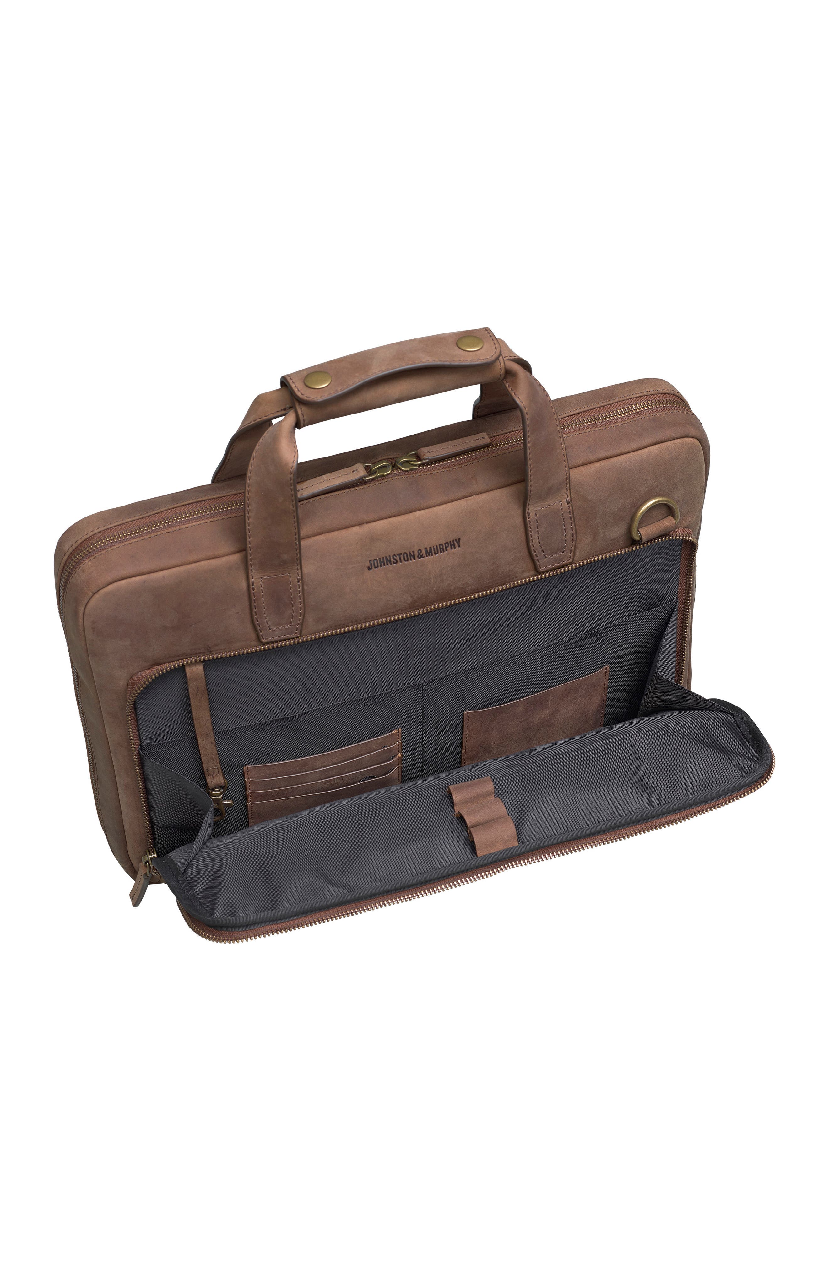 johnston murphy briefcase