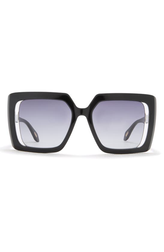 Just Cavalli 53mm Square Sunglasses In Black