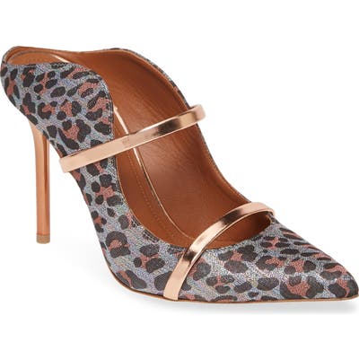 Malone Souliers Maureen Double Band Mule, Blue