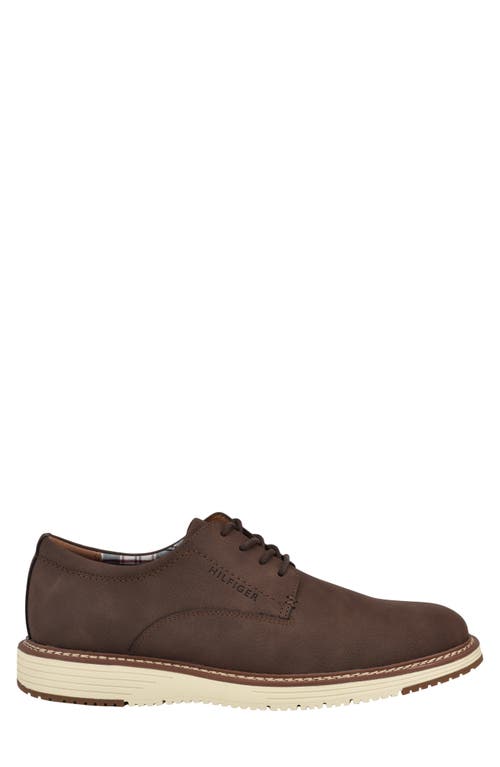 Tommy Hilfiger Men's Hiday Casualized Hybrid Oxfords In Dark Brown