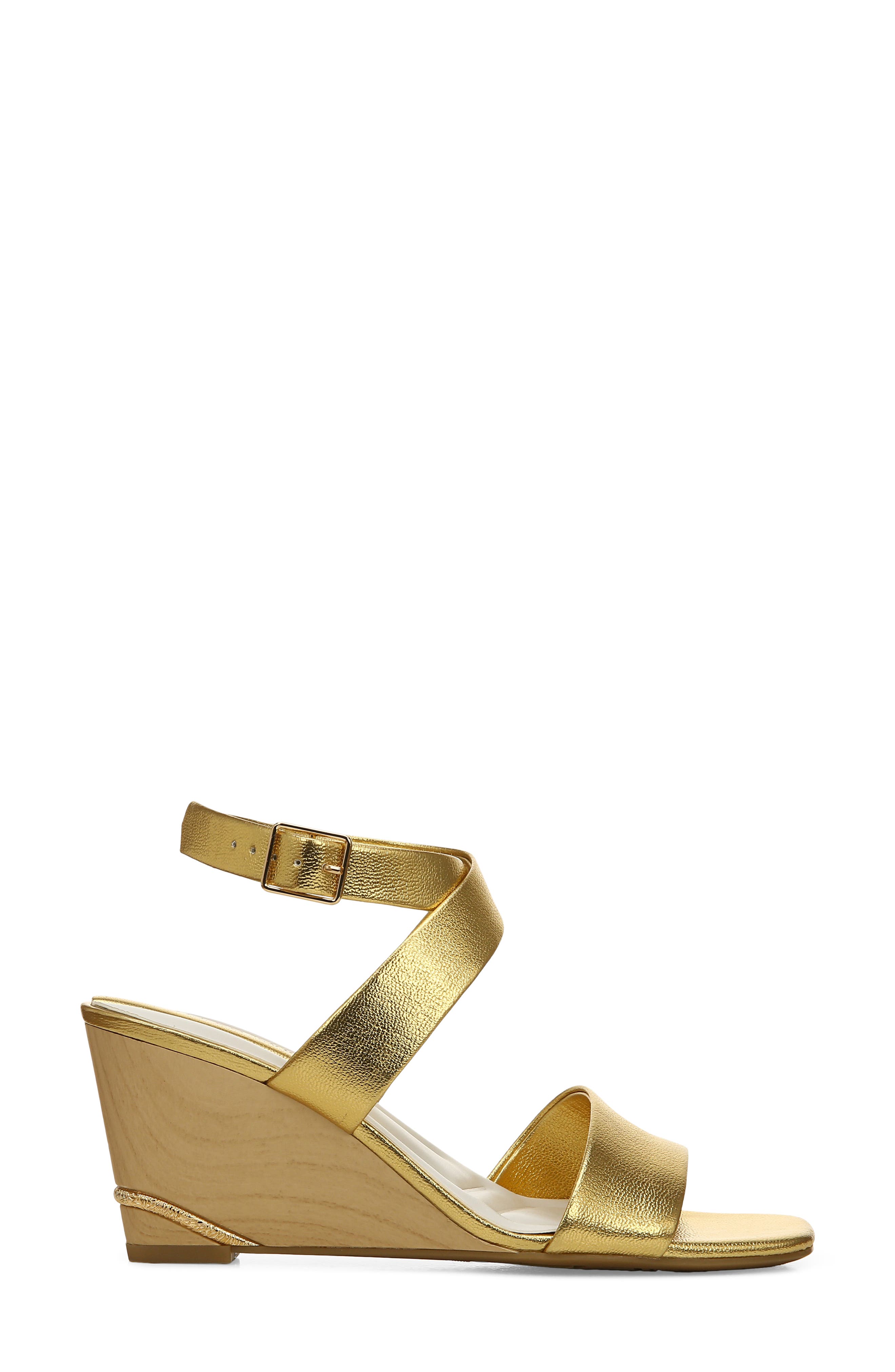 gold wedge sandals nordstrom