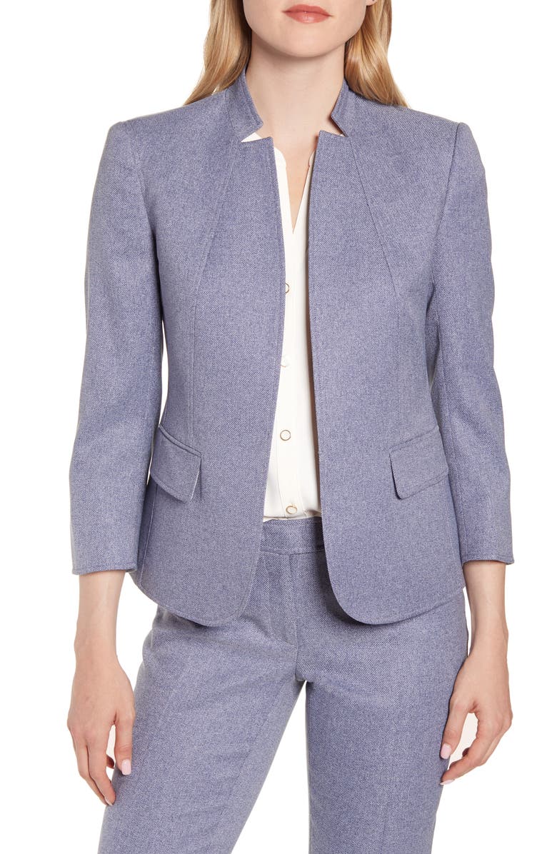 Anne Klein Heather Twill Suit Jacket | Nordstrom
