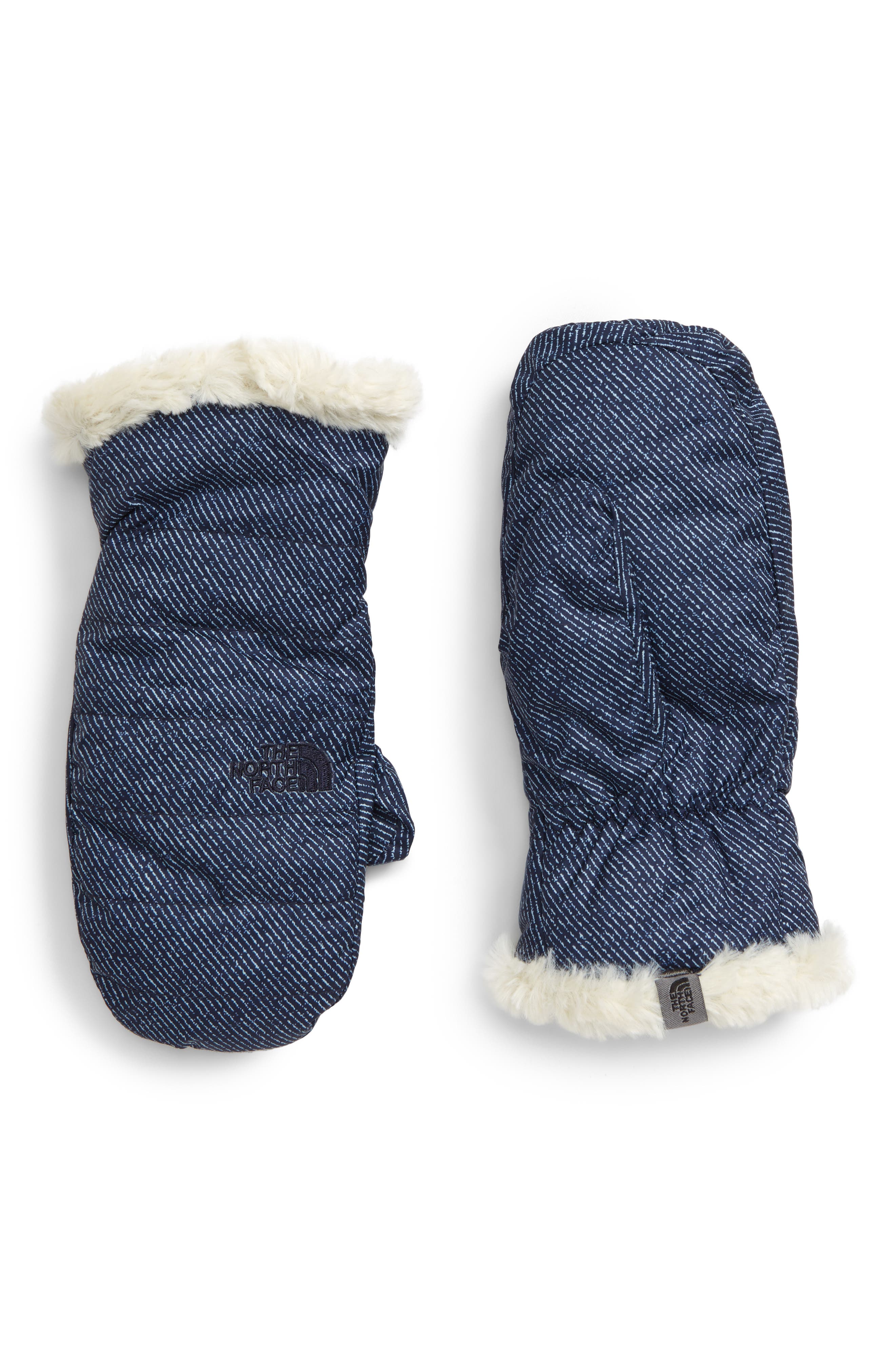 north face mossbud swirl mittens