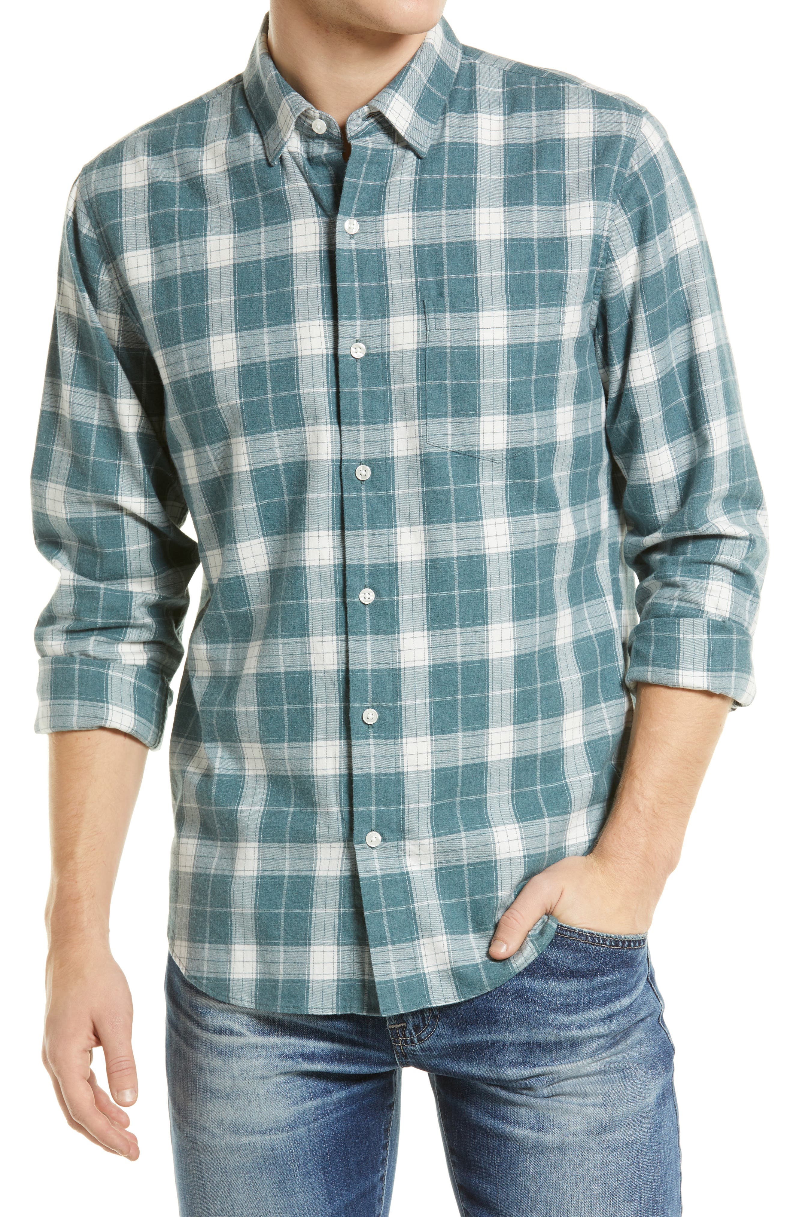 bonobos stretch flannel