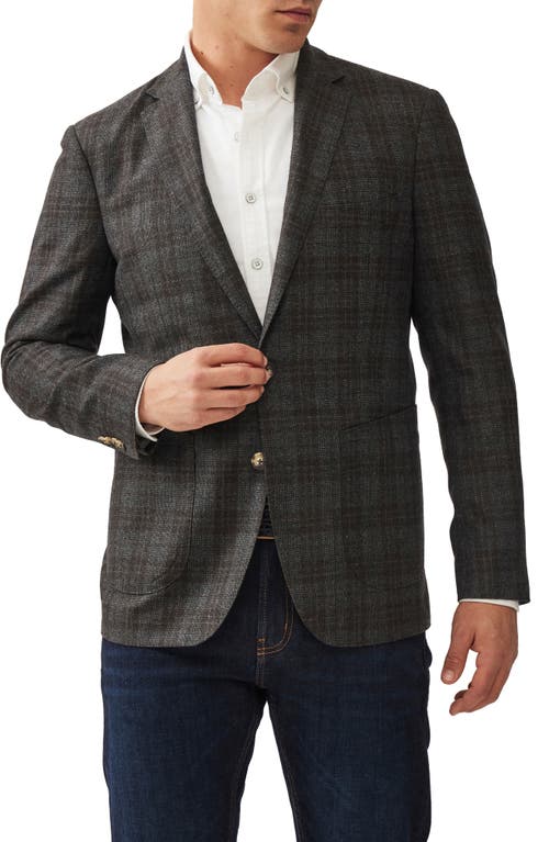 RODD & GUNN RODD & GUNN OWEN JUNCTION PLAID WOOL SPORT COAT 